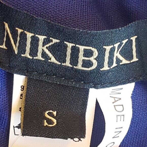 Niki Biki Women's Mini Dress size Small Royal  Blue Embellished‎ - Picture 4 of 11